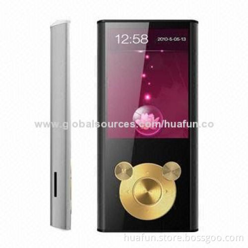 MP4 Players, 2.4-inch TFT Display, Continuous Playing Time above 25 Hours, Up to 32GB